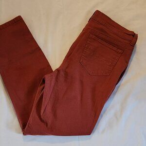 Style & Co jeans sz 14P rust slim leg EUC